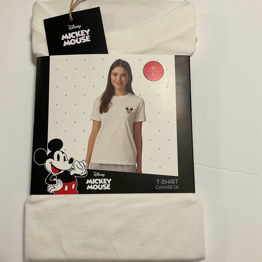 Disney Mickey Mouse White Tee
